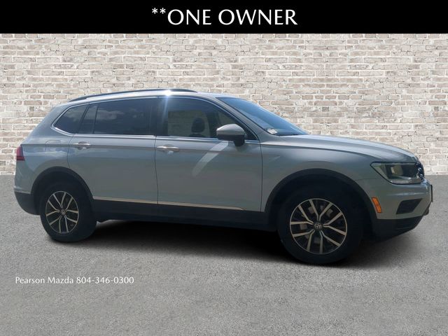 White Silver 2018 Volkswagen Tiguan SE 4Motion SUV / Crossover All-Wheel Drive 8-Speed Automatic