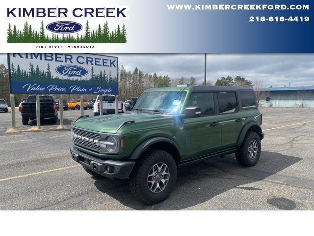 Eruption Green Metallic 2025 Ford Bronco Badlands 4-Door 4WD SUV / Crossover Four-Wheel Drive Automatic