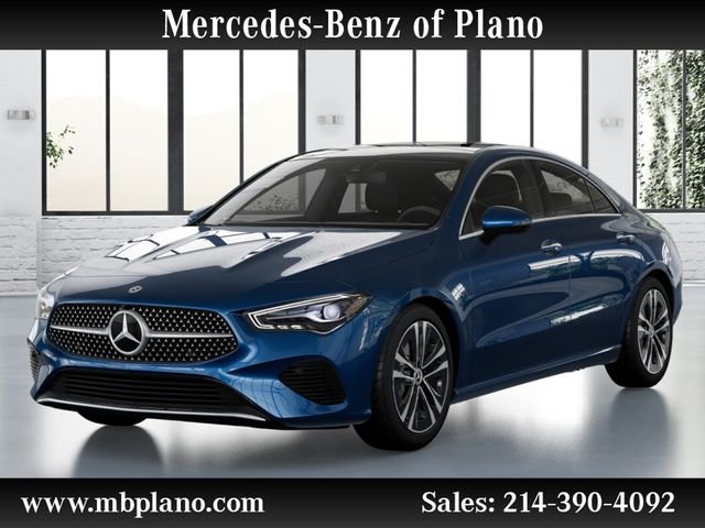 Starling Blue Metallic 2026 Mercedes-Benz CLA Coupe All-Wheel Drive 8-Speed Dual Clutch
