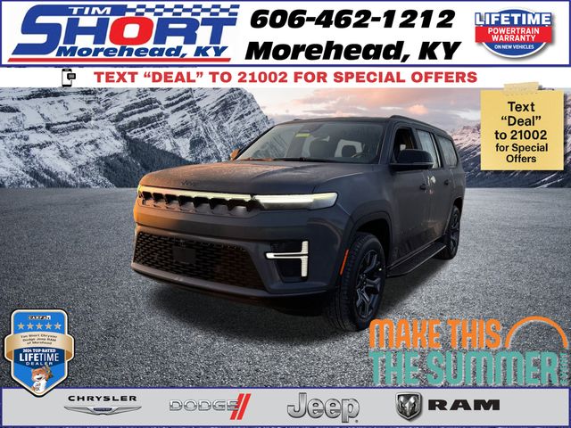 Baltic Gray Metallic Clearcoat 2026 Jeep Grand Wagoneer L SUV / Crossover Four-Wheel Drive 8-Speed Automatic