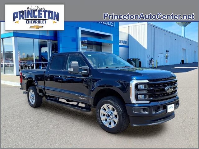 Blue Metallic 2024 Ford F-350 Super Duty Pickup Truck Four-Wheel Drive Automatic