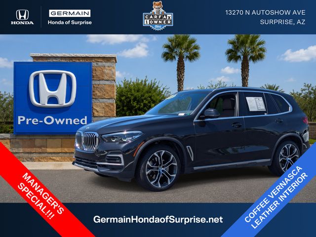 Black Sapphire Metallic 2022 BMW X5 SUV / Crossover All-Wheel Drive 8-Speed Automatic
