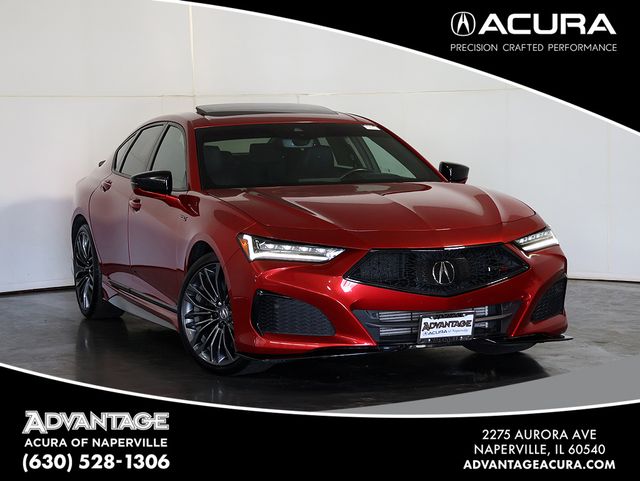 Performance Red Pearl 2022 Acura TLX Sedan All-Wheel Drive Automatic