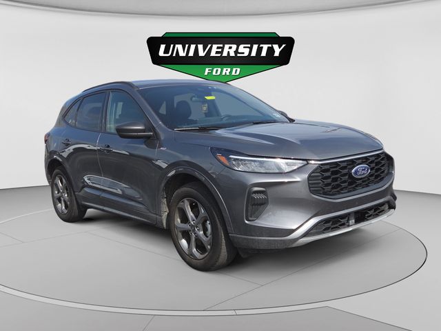 Gray Metallic 2024 Ford Escape SUV / Crossover All-Wheel Drive 8-Speed Automatic