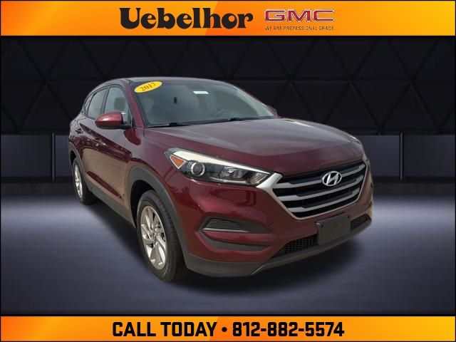 Red (Ruby Wine) 2017 Hyundai Tucson 2.0L SE FWD SUV / Crossover Front-Wheel Drive 6-Speed Automatic