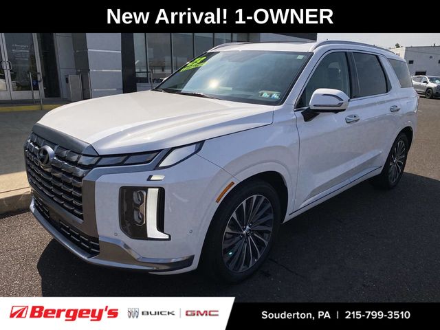 Hyper White 2023 Hyundai Palisade Calligraphy AWD SUV / Crossover All-Wheel Drive 8-Speed Automatic