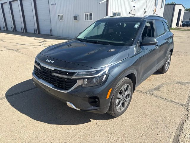 2024 Gray Kia Seltos S AWD SUV