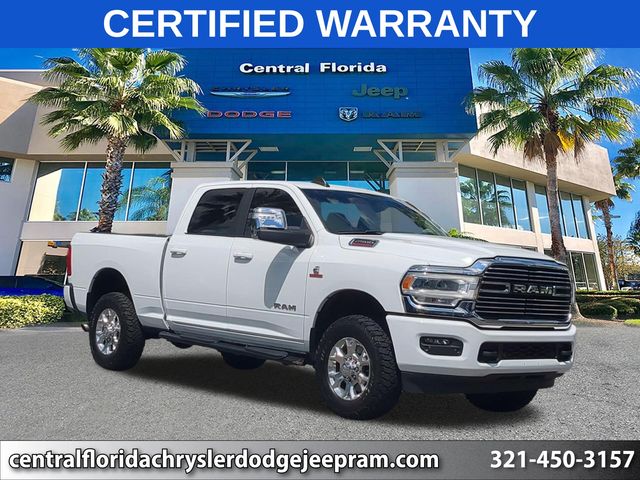 Bright White Clearcoat 2024 RAM 2500 Pickup Truck Four-Wheel Drive 6-Speed Automatic