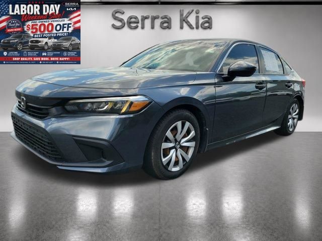 2023 Honda Civic Azul Sedán Tracción delantera Transmisión variable continua