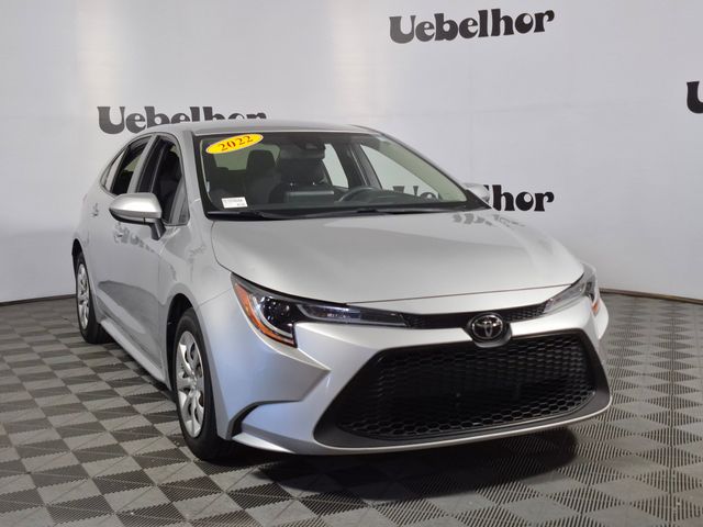 Classic Silver Metallic 2022 Toyota Corolla Sedan Front-Wheel Drive Continuously Variable Transmission