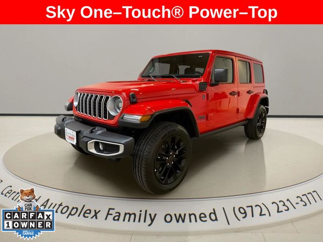 Firecracker Red Clearcoat 2025 Jeep Wrangler 4xe SUV / Crossover Four-Wheel Drive 8-Speed Automatic