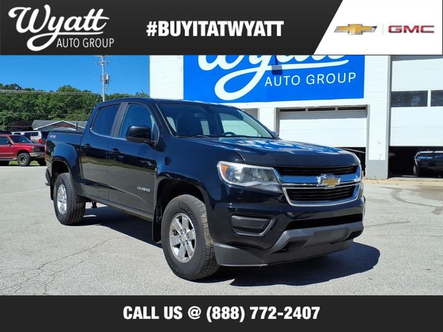 Black 2019 Chevrolet Colorado Pickup Truck Four-Wheel Drive 8-Speed Automatic
