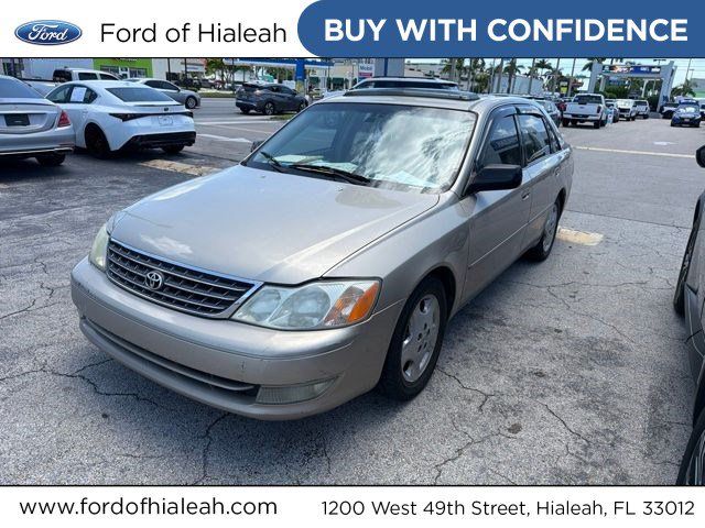 Desert Sand Mica 2004 Toyota Avalon Sedan Front-Wheel Drive 4-Speed Automatic Overdrive