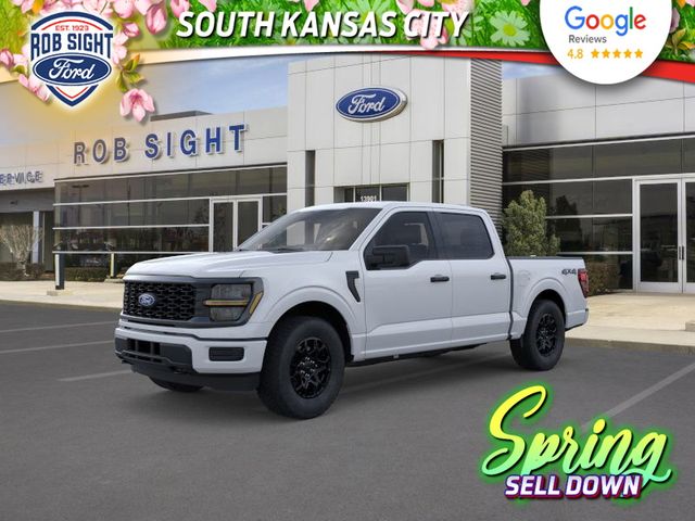 Oxford White 2026 Ford F-150 STX 4dr SuperCrew 4WD Pickup Truck Four-Wheel Drive Automatic
