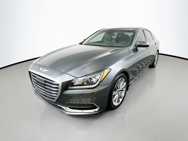 Gray 2018 Genesis G80 3.8L Sedan Rear-Wheel Drive 8-Speed Automatic