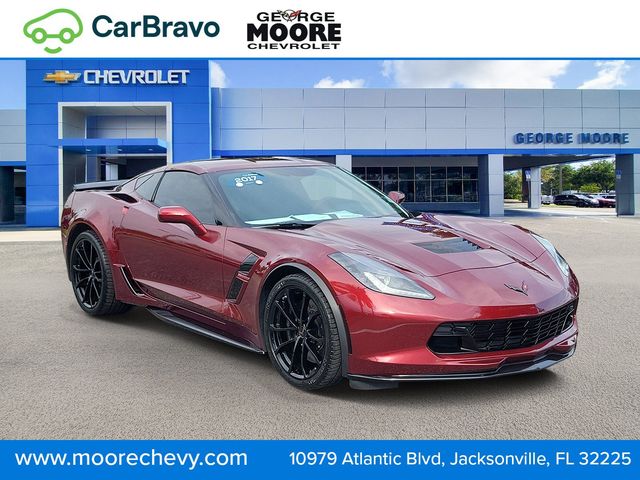 Red Metallic 2017 Chevrolet Corvette Grand Sport 2LT Coupe RWD Coupe Rear-Wheel Drive 8-Speed Automatic