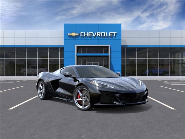 Black 2026 Chevrolet Corvette E-Ray Coupe AWD with 1LZ Coupe All-Wheel Drive 8-Speed Dual Clutch