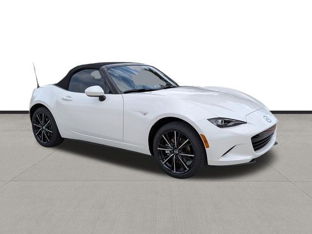 2026 Mazda MX-5 Miata Grand Touring White at AutoSavvy Houston Northwest