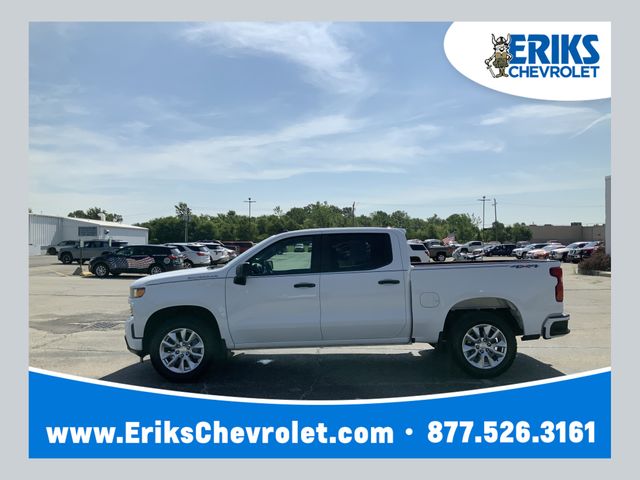 Summit White 2021 Chevrolet Silverado 1500 Pickup Truck Four-Wheel Drive 8-Speed Automatic