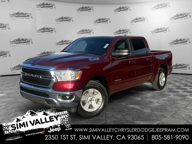 Red 2022 RAM 1500 Pickup Truck 4X2 8-Speed Automatic