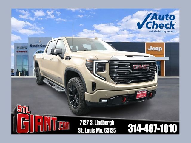 Desert Sand Metallic 2023 GMC Sierra 1500 Pickup Truck Four-Wheel Drive Automatic
