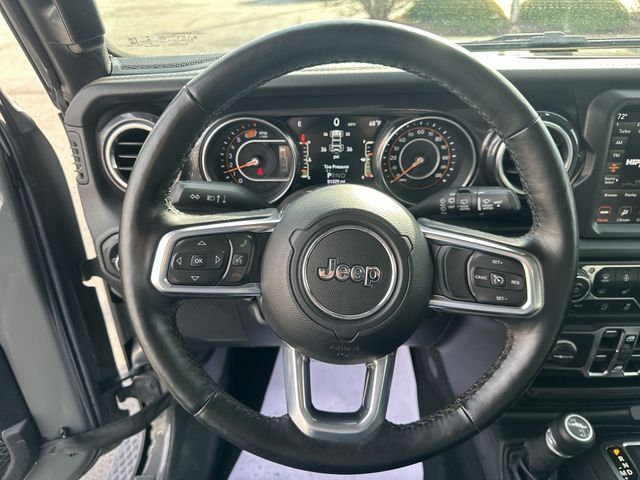 Certified Used 2021 Gray Jeep Unlimited Sahara Altitude image 13