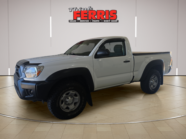 Super White 2013 Toyota Tacoma Pickup Truck Four-Wheel Drive 4-Speed Automatic Overdrive