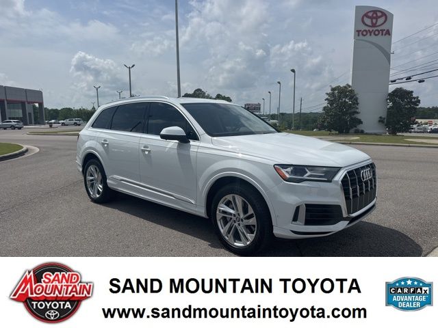 Glacier White 2020 Audi Q7 quattro Premium Plus 55 TFSI SUV / Crossover All-Wheel Drive 8-Speed Automatic
