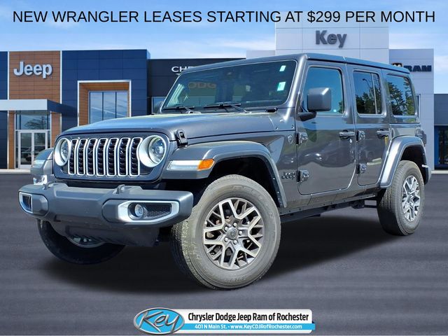 Gray (Granite Crystal Metallic Clearcoat) 2025 Jeep Wrangler SUV / Crossover Four-Wheel Drive 8-Speed Automatic