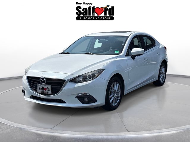 Snowflake White Pearl Mica 2016 Mazda MAZDA3 i Touring Sedan Front-Wheel Drive 6-Speed Automatic