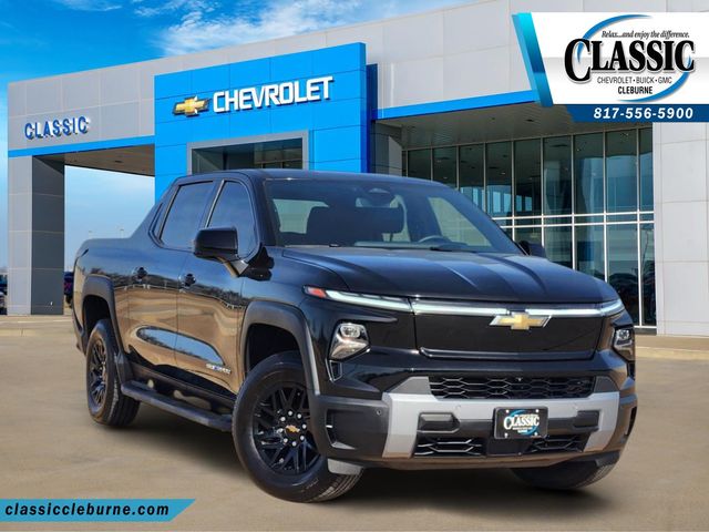 Black 2026 Chevrolet Silverado EV Pickup Truck All-Wheel Drive 1-Speed Automatic