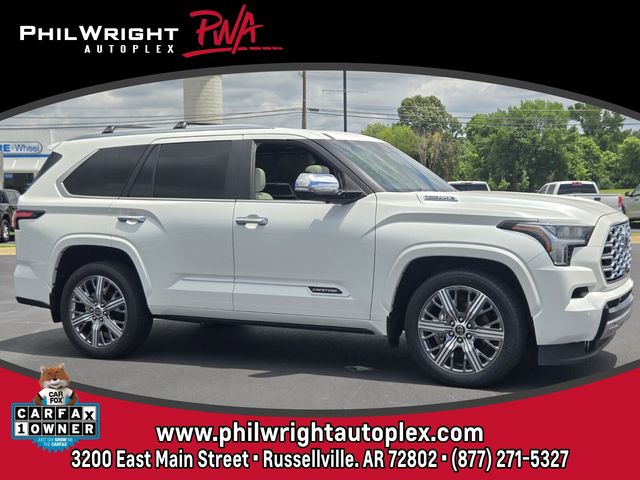 Pearl 2024 Toyota Sequoia Capstone RWD SUV / Crossover 4X2 Automatic