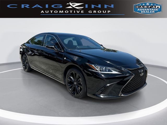 Black (Obsidian) 2024 Lexus ES Sedan  8-Speed Automatic