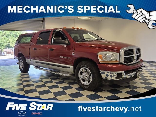Inferno Red Crystal Pearl 2006 Dodge RAM 2500 SLT Mega Cab RWD Pickup Truck 4X2 4-Speed Automatic