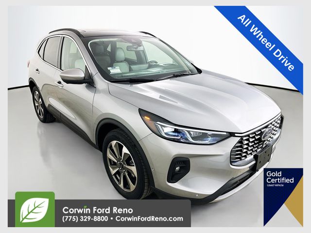 Silver Metallic 2024 Ford Escape Platinum AWD SUV / Crossover All-Wheel Drive 8-Speed Automatic