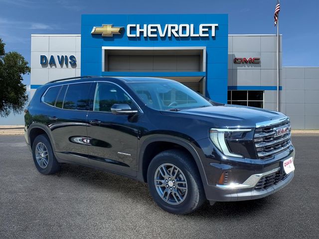 Black (Ebony Twilight Metallic) 2025 GMC Acadia SUV / Crossover Four-Wheel Drive 8-Speed Automatic