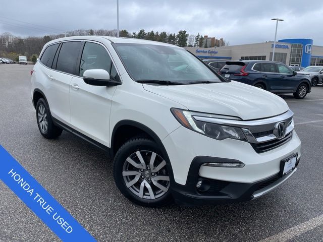 White Diamond Pearl 2019 Honda Pilot SUV / Crossover All-Wheel Drive 6-Speed Automatic