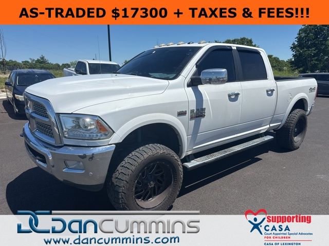 Bright White Clearcoat 2017 RAM 2500 Pickup Truck Four-Wheel Drive 6-Speed Automatic
