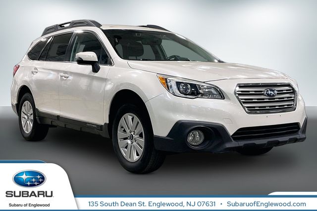 Crystal White Pearl 2017 Subaru Outback 2.5i Premium AWD Wagon All-Wheel Drive Continuously Variable Transmission