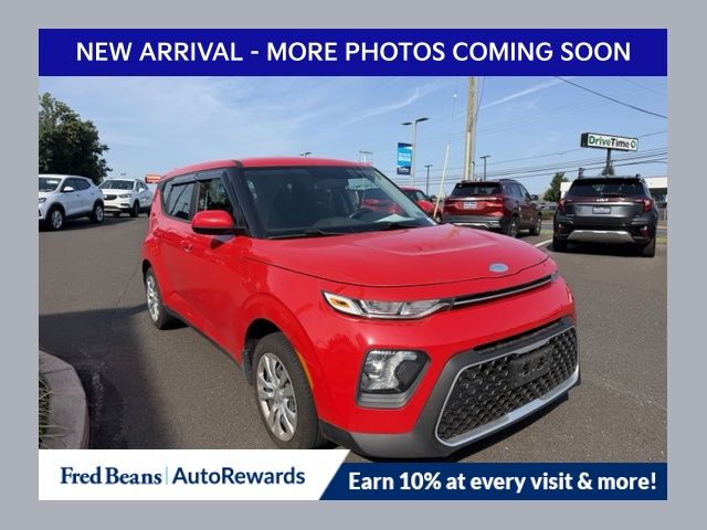 Inferno Red 2020 Kia Soul SUV / Crossover Front-Wheel Drive Continuously Variable Transmission