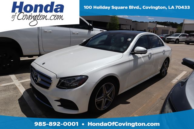 White 2019 Mercedes-Benz E-Class E 300 Sedan RWD Sedan Rear-Wheel Drive 9-Speed Automatic