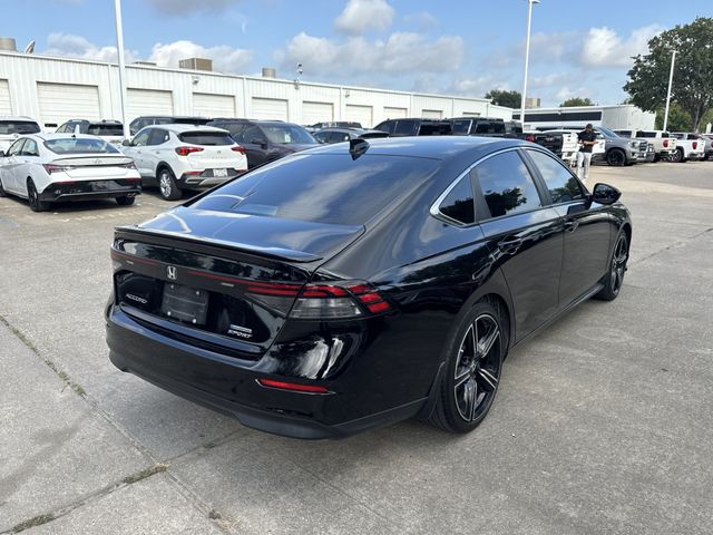 2024 Honda Accord Hybrid Sport Black at Classic Chevrolet Galveston