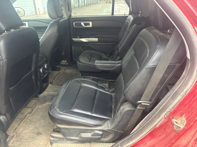 2021 Red Metallic Ford Explorer XLT 4X4 SUV