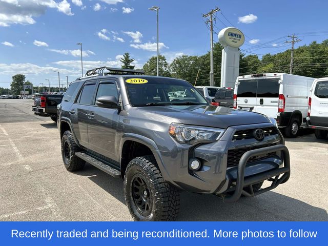 Magnetic Gray Metallic 2019 Toyota 4Runner SUV / Crossover Four-Wheel Drive 5-Speed Automatic Overdrive