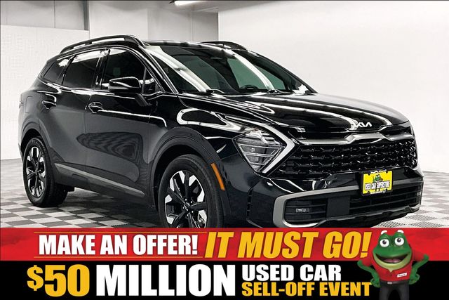 Fusion Black 2023 Kia Sportage Plug-In Hybrid SUV / Crossover All-Wheel Drive 6-Speed Automatic
