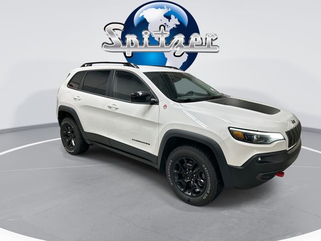 Certified Used 2022 White Jeep Trailhawk image 2