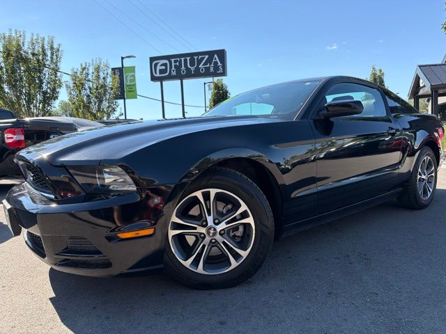 Black 2014 Ford Mustang Coupe Rear-Wheel Drive 6-Speed Automatic
