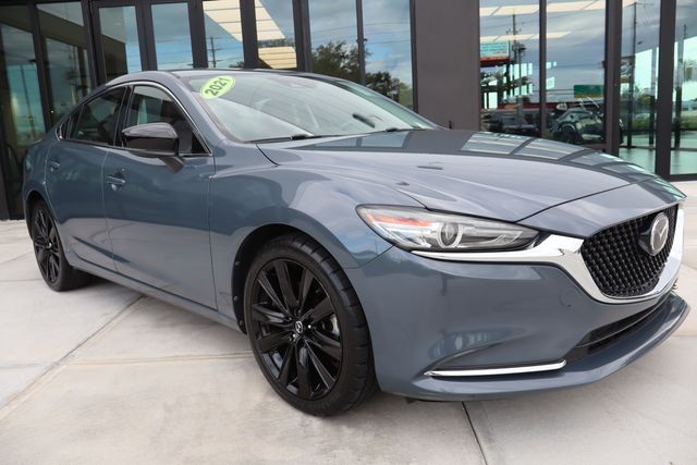 Gray 2021 Mazda MAZDA6 Carbon Edition FWD Sedan Front-Wheel Drive 6-Speed Automatic