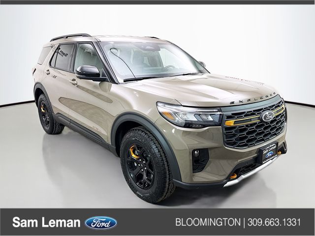 Marsh Gray 2026 Ford Explorer Tremor AWD SUV / Crossover All-Wheel Drive Automatic