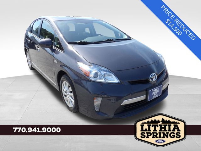 Winter Gray Metallic 2014 Toyota Prius Plug-In Hybrid Sedan Continuously Variable Transmission